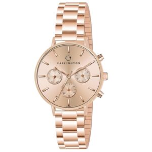 Carlington Iconic Analog Watches for Women with Premium Stainless Steel Strap - CT 2039